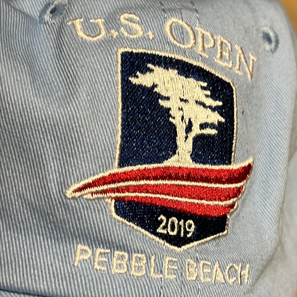 Pebble Beach 2019 US Open Golf Hat Cap USGA Member Strapback Adjustable